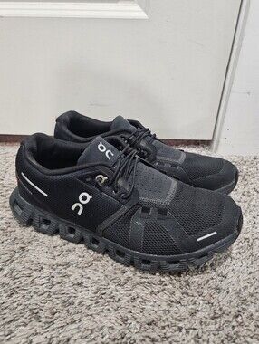 On Running Women's Cloud Athletic Shoes - Black